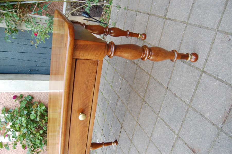 Bureau d �poque Louis Philippe en noyer du 19e si�cle