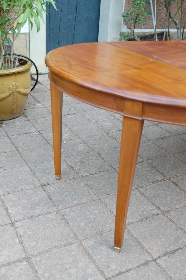 Table Napol�on III en noyer fin du 19e si�cle