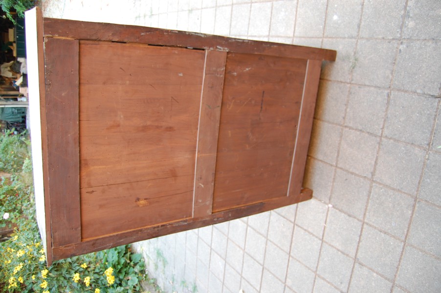 Commode semainier en noyer d �poque Empire du 19e si�cle