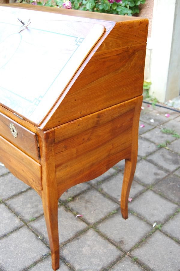 Bureau  pente Louis XV Louis XVI du 18e sicle