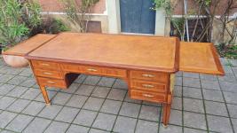 Bureau Napolon III fin du 19e sicle de style Louis XVI